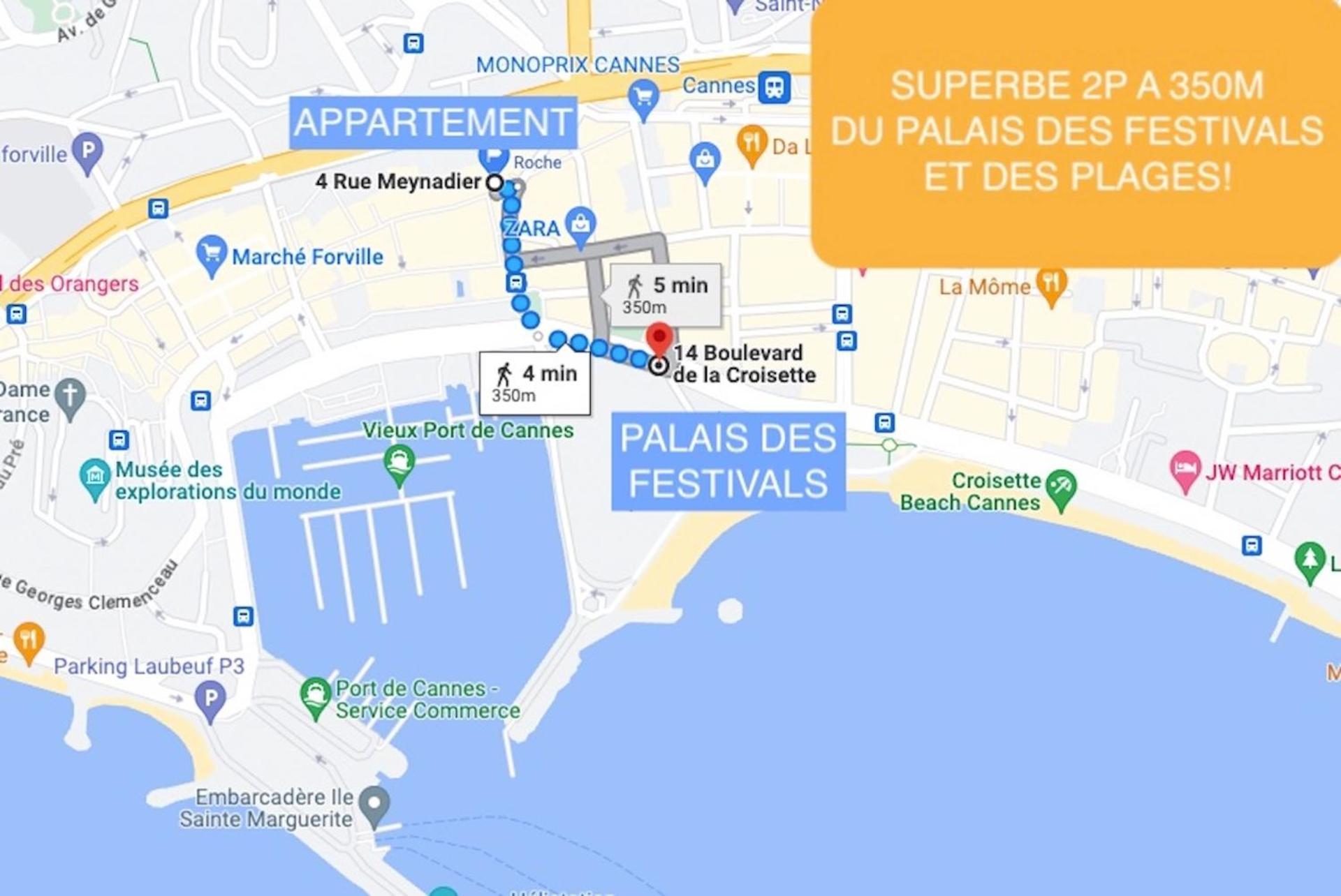 Property With Style - Rue Meynadier - 350M Palais & Beach! Κάννες Εξωτερικό φωτογραφία